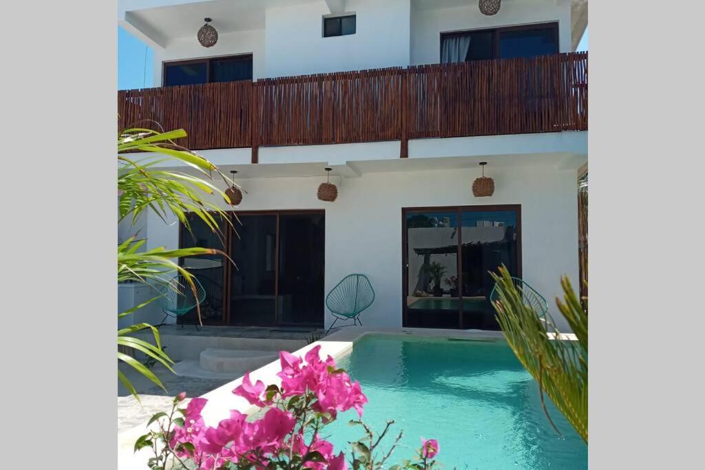 Casa Emma Fantastica Con Acceso A Beach Club ! Isla Holbox Exteriör bild