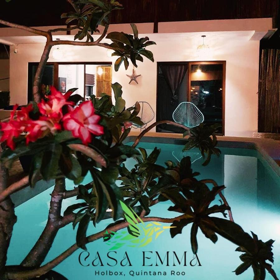 Casa Emma Fantastica Con Acceso A Beach Club ! Isla Holbox Exteriör bild
